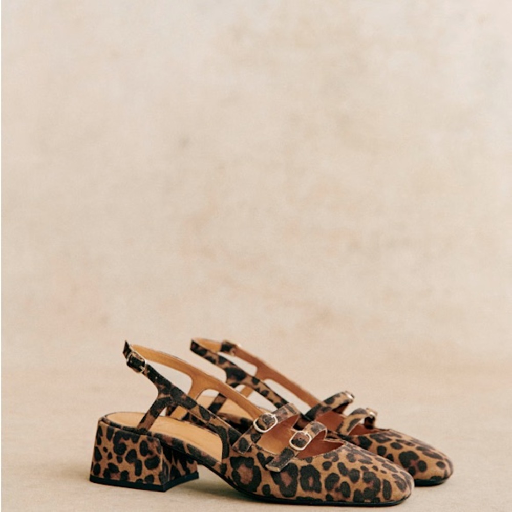 Sezane NWB Leopard Paula Babies size 11